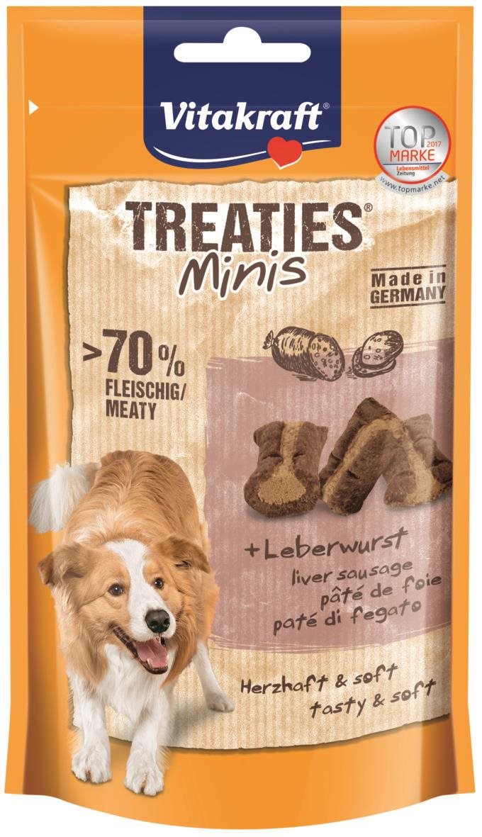 Vitakraft Dog pochúťka Treaties Minis pečeňové 48 g