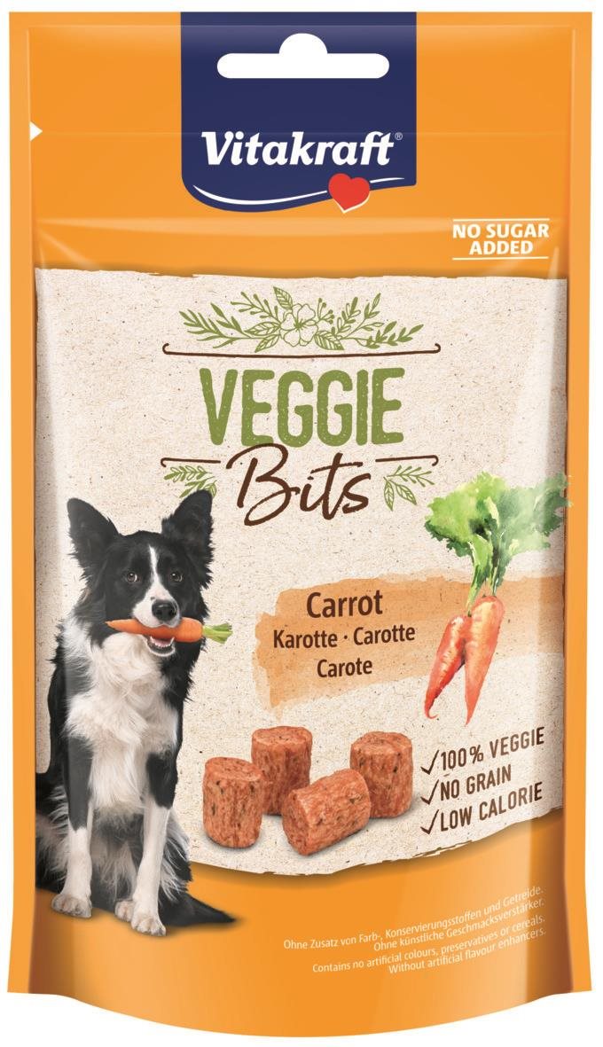 Vitakraft Dog pochúťka Veggie bits mrkva 40 g