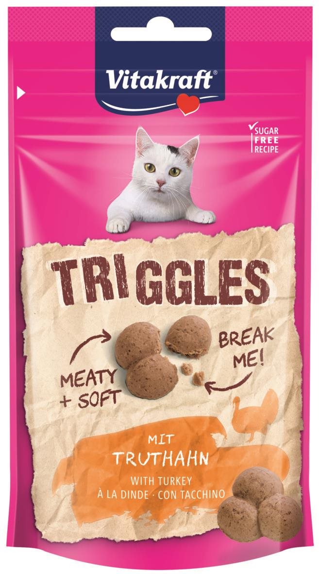 Vitakraft Cat pochúťka Triggles morčacie 40 g