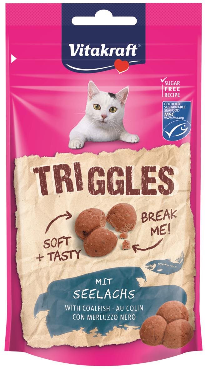 Vitakraft Cat pochúťka Triggles rybie 40 g