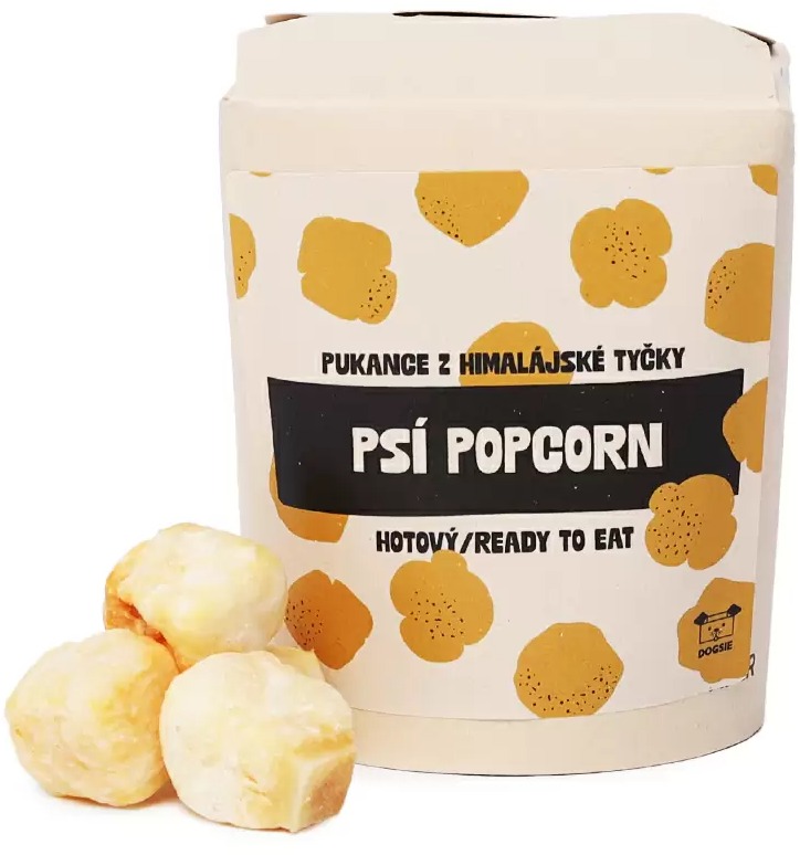 Dogsie Fair Dog Cheese Popcorn pečené kúsky Himalájske tyčinky 45 g