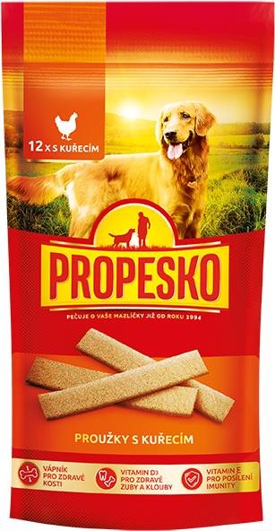 Propesko snack prúžky s kuracím 120 g