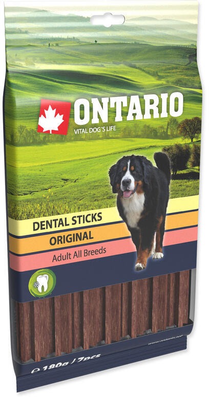 Ontario Dentálne tyčinky 180 g
