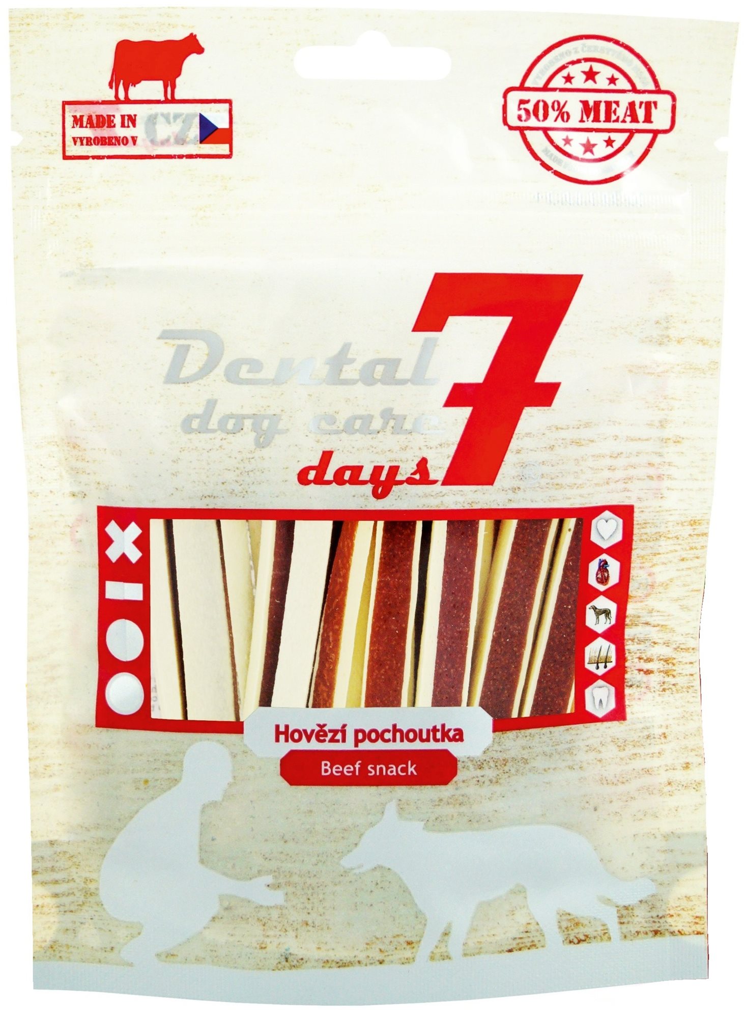 Dental DOG Care 7 days Fresh Meat Sendvič HOVÄDZIE 80 g