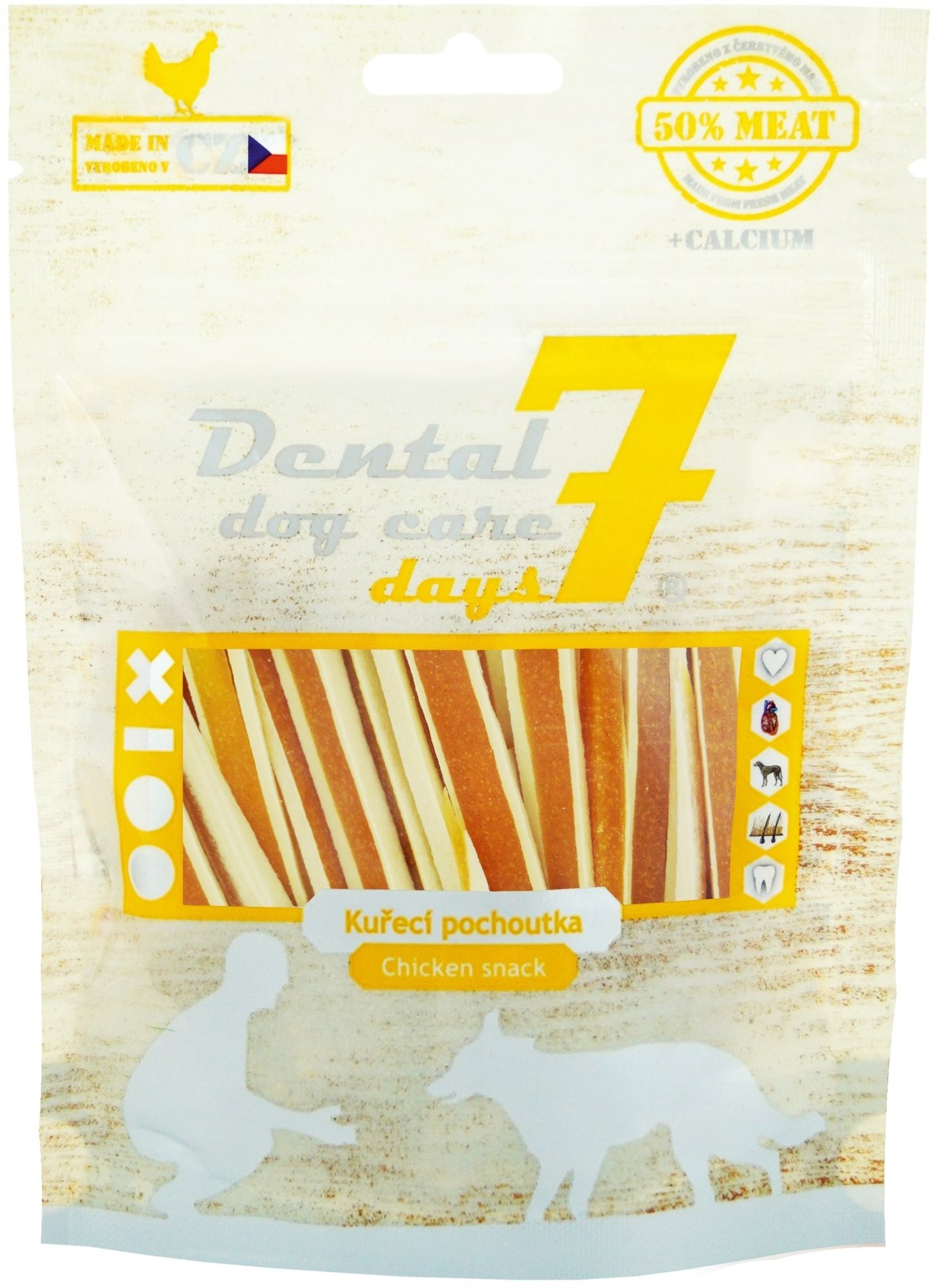 Dental DOG Care 7 days Fresh Meat Sendvič KURACIE 80 g