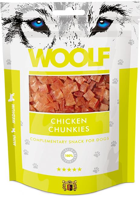 Woolf Chicken Chunkies 100 g