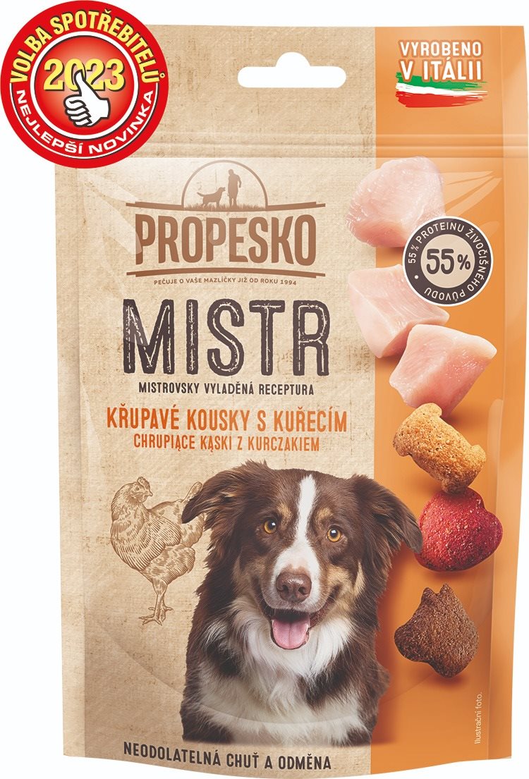 Propesko Mistr chrumkavé kúsky s kuracím 60 g