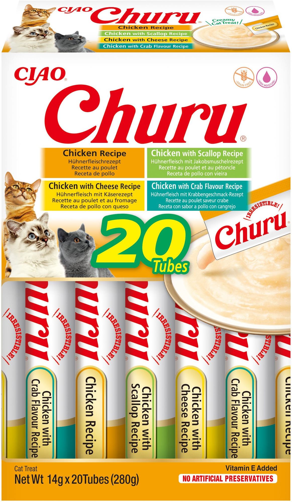 Ciao Churu Cat BOX kurací výber 20× 14 g
