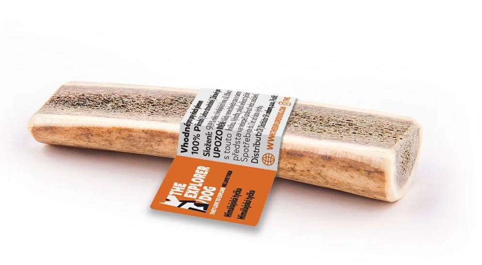 Explorer dog Žuvací jelení paroh S mäkký