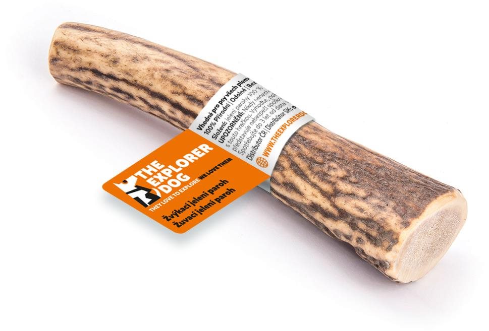 Explorer dog Žuvací jelení paroh M tvrdý