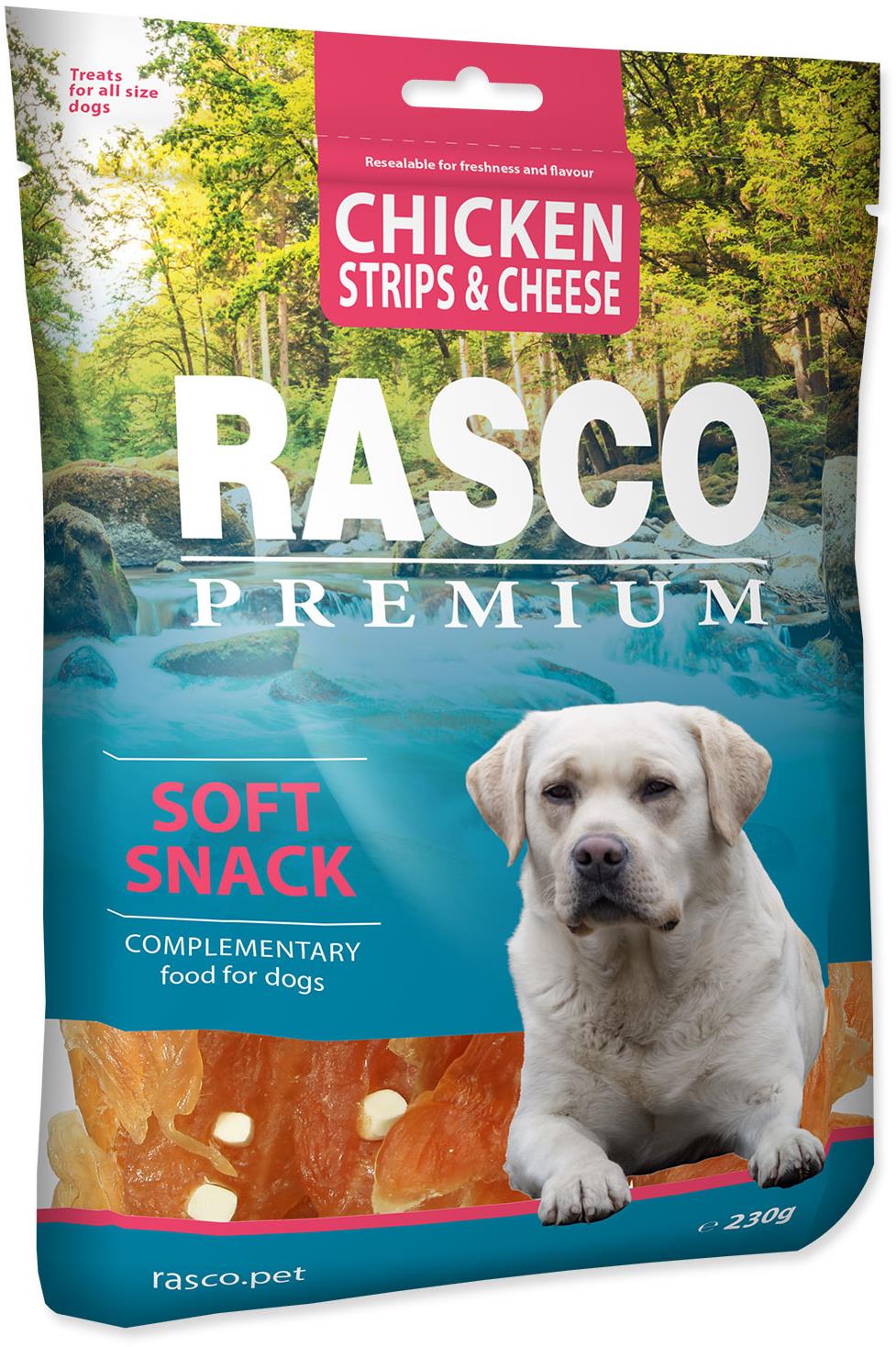 Rasco Premium Pochúťka kuracie plátky so syrom 230 g