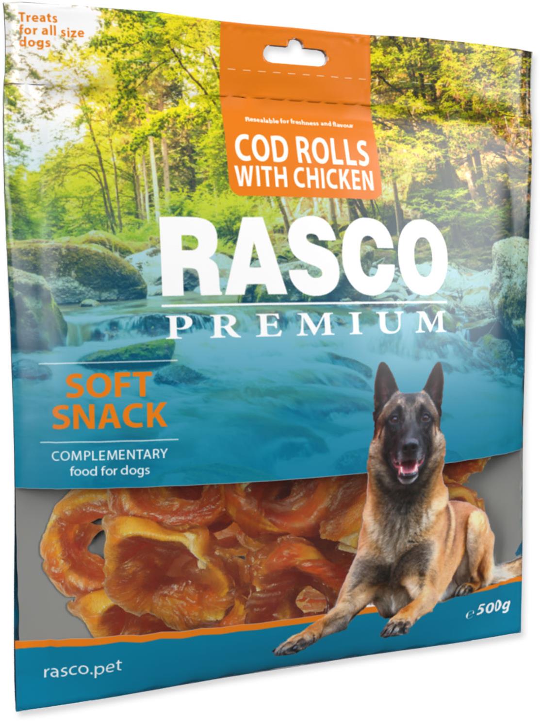 Rasco Premium Pochúťka tresčej rolky obalenej kuracím 500 g