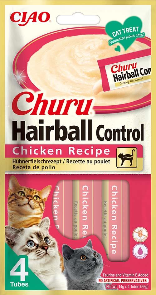 Ciao Churu Hairball Chicken Recipe 4× 14 g