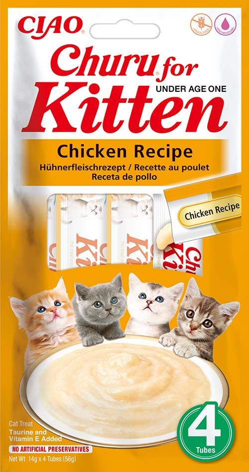 Ciao Churu Kitten Chicken Recipe 4× 14 g