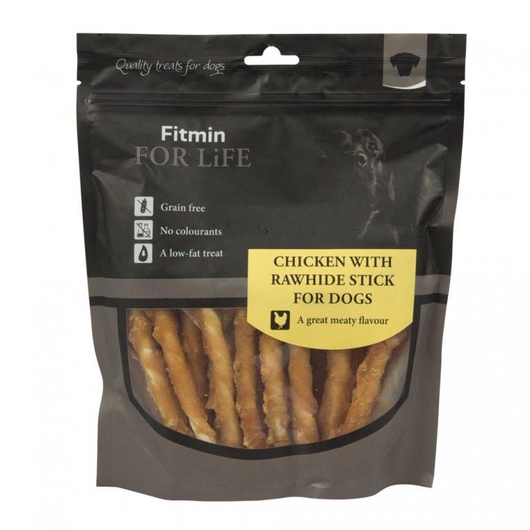 Fitmin For Life Kura na byvolej tyčinke maškrta pre psov 400 g