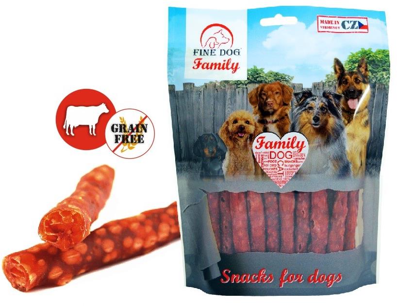 Fine Dog family funkčná mäsová tyčka hovädzia 150 g