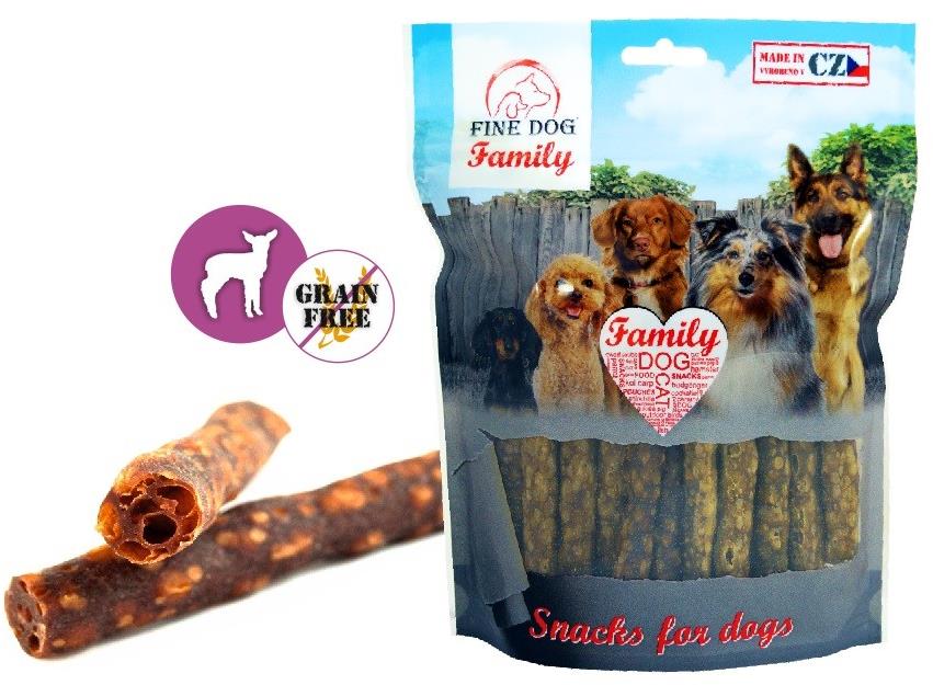 Fine Dog family funkčná mäsová tyčka jahňacia 150 g