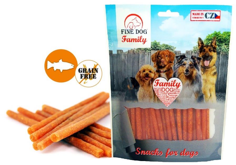 Fine Dog family lososová tyčka 200 g