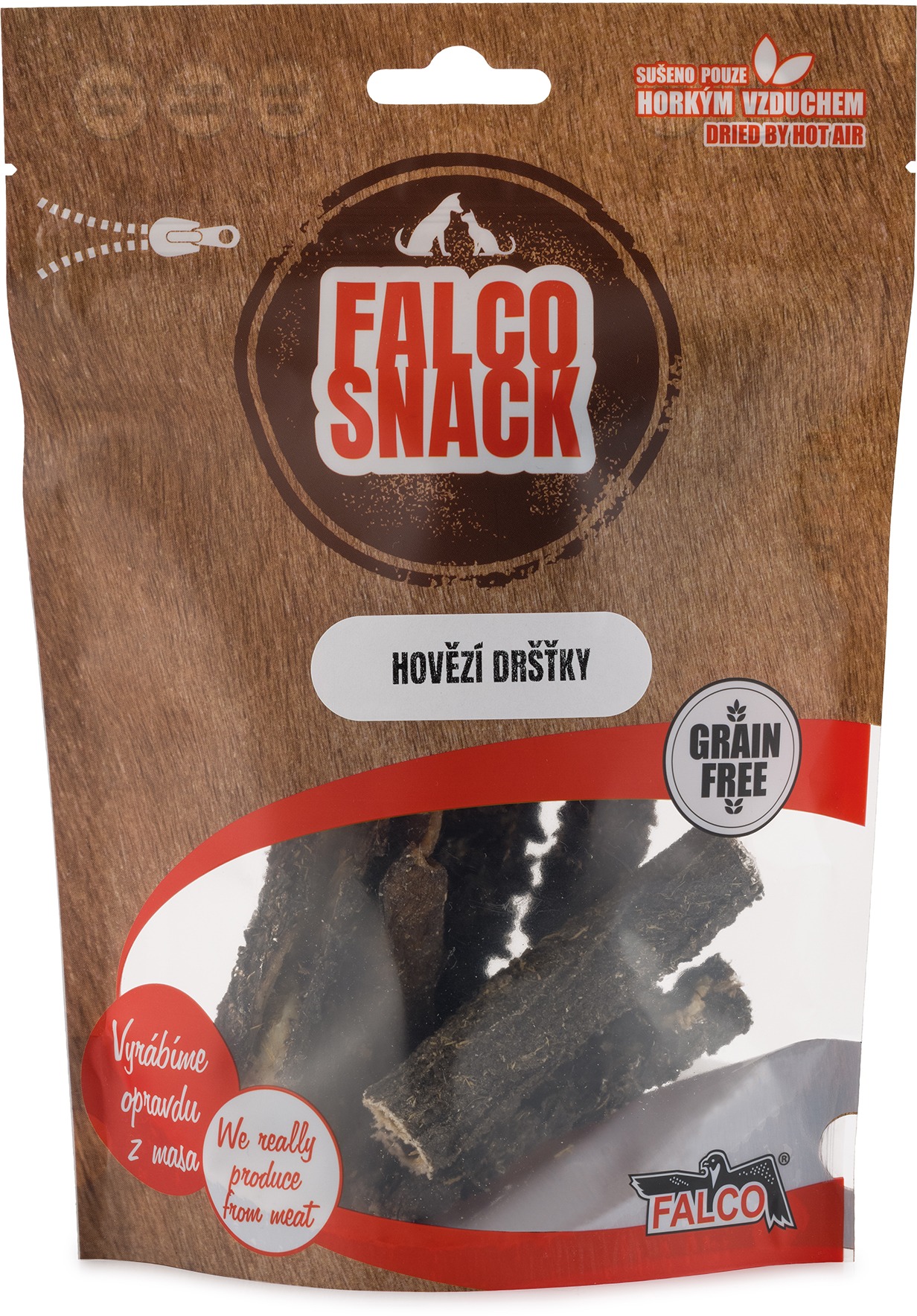 Sokol Falco Snack Hovädzie držky sušené 70 g