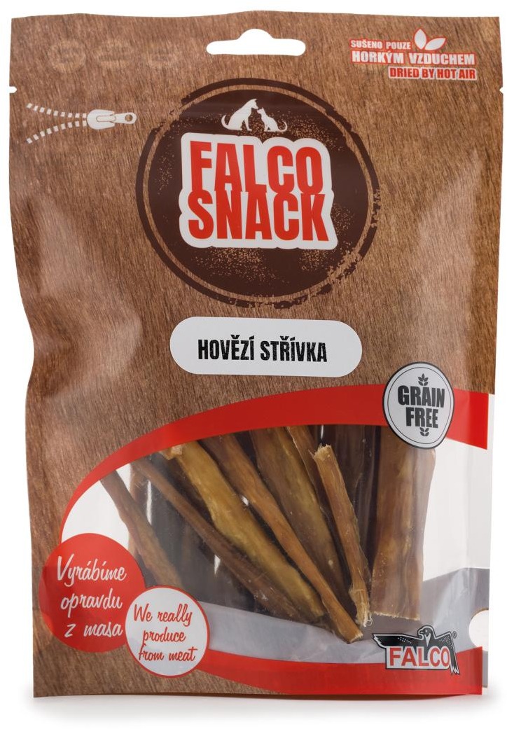 Sokol Falco Snack Hovädzie črievka sušené 100 g
