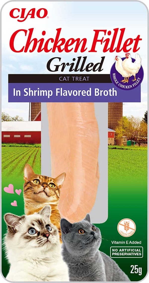 Ciao Churu Cat Kurací filet vo vývare z kreviet 25 g