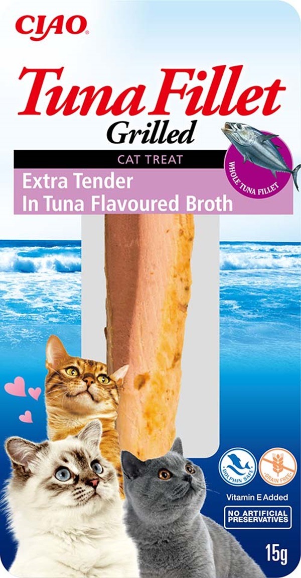Ciao Churu Cat Extra krehký filet z tuniaka v tuniakovom vývare 15 g