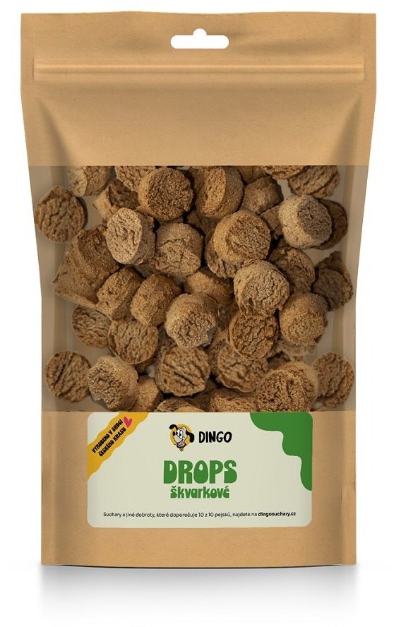 Dingo Drops škvarkové 250 g