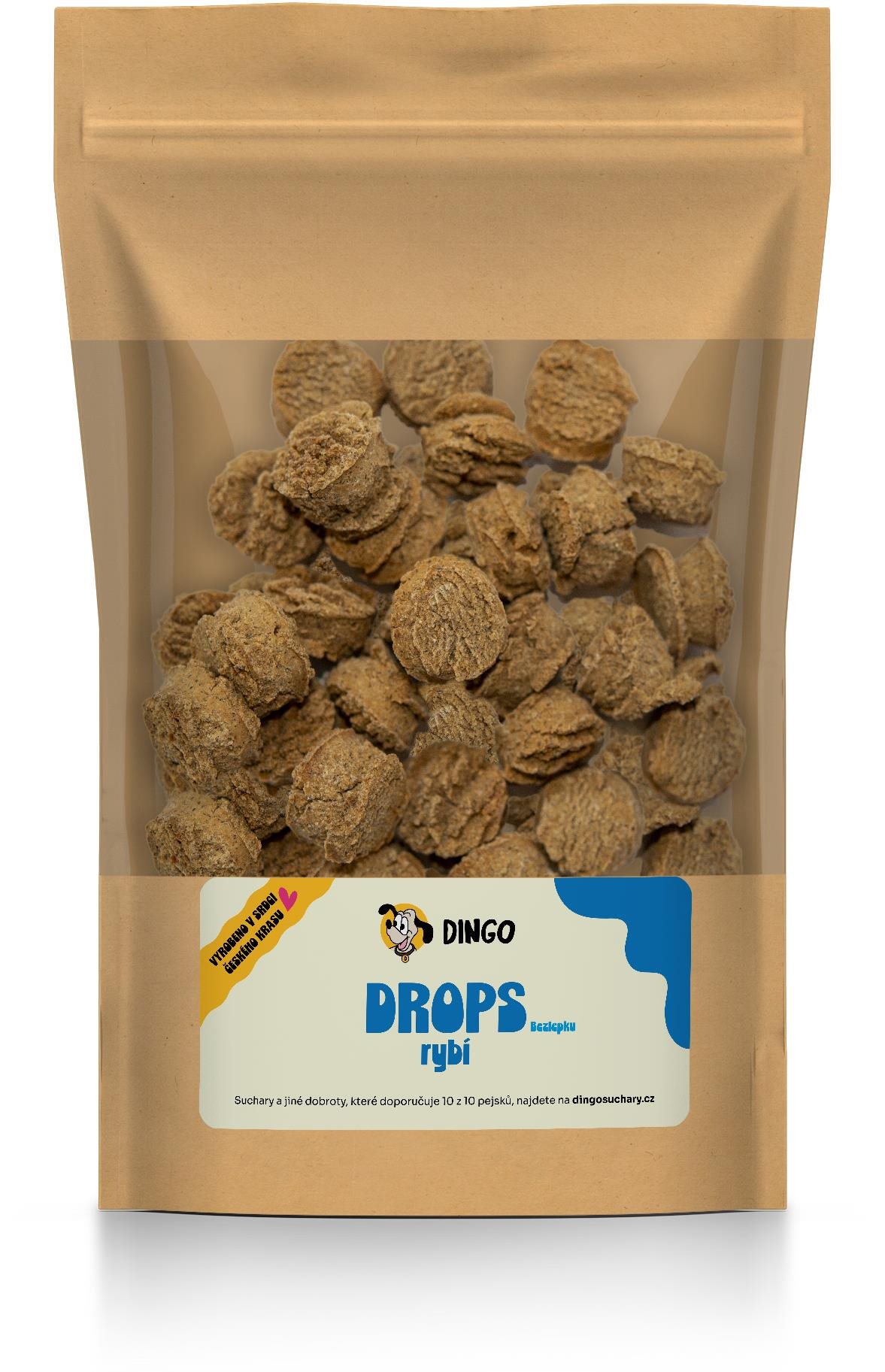 Dingo Drops rybie 250 g