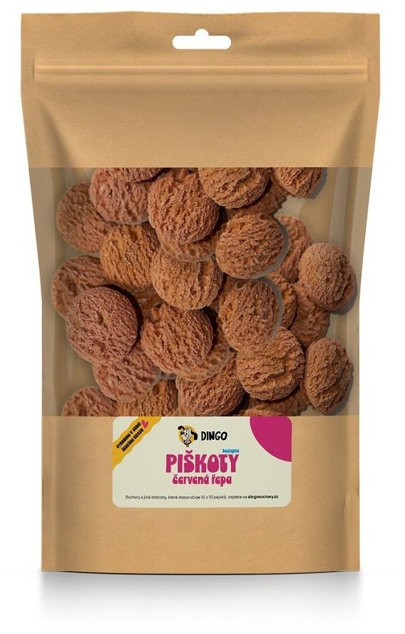 Dingo Piškóty červená repa 500 g