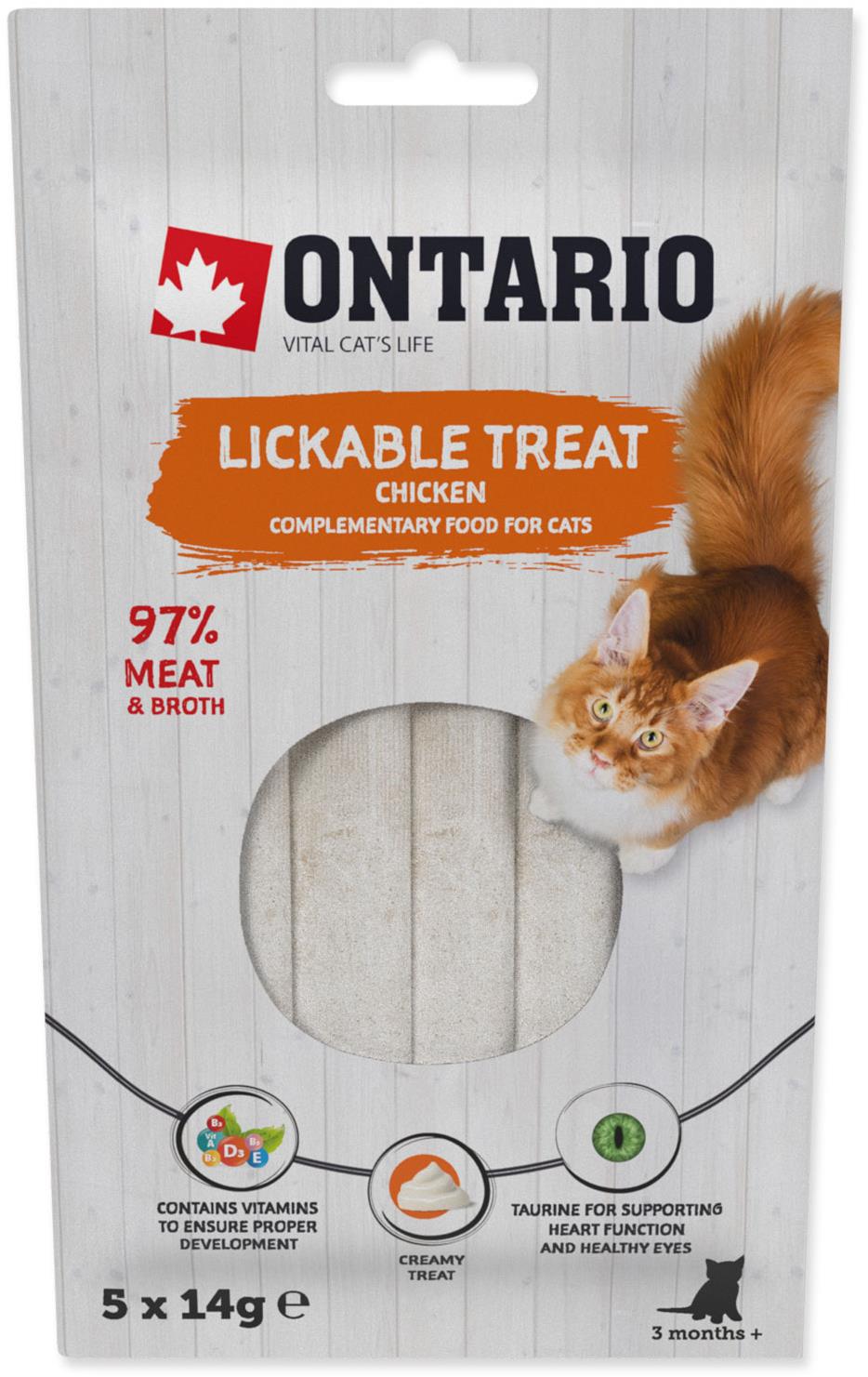 Ontario lízacie kurča 5× 14 g