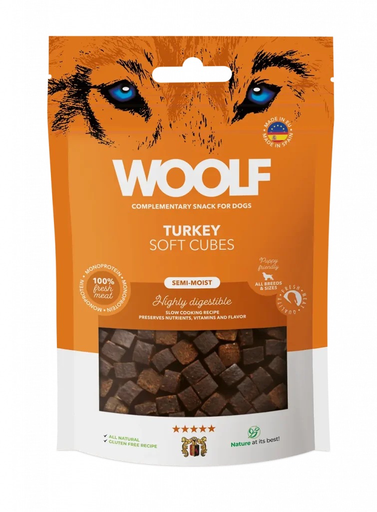 Woolf Soft Cubes – Duck/kačka 100 g