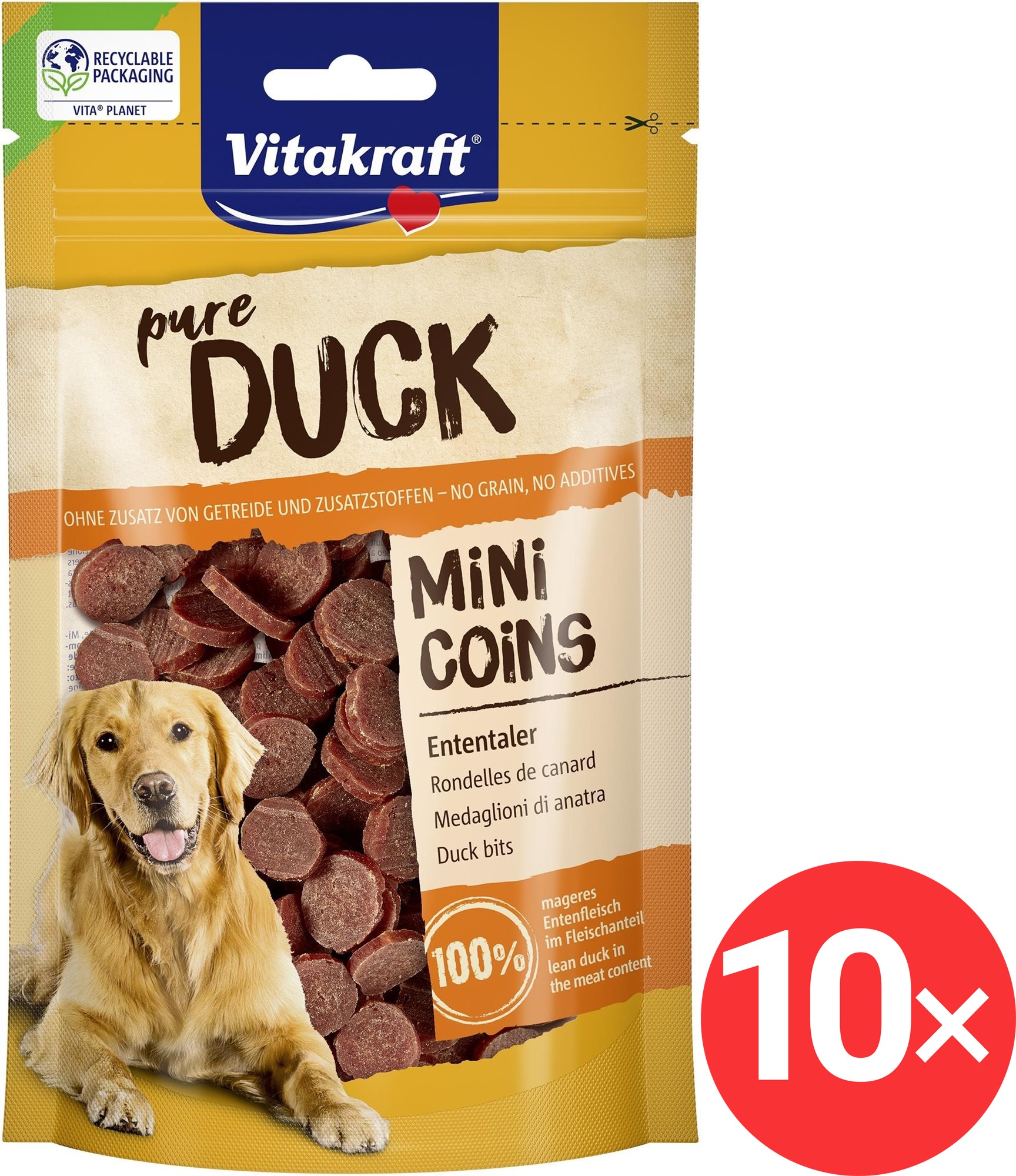 Vitakraft Duck Mini Coins 10 × 80 g