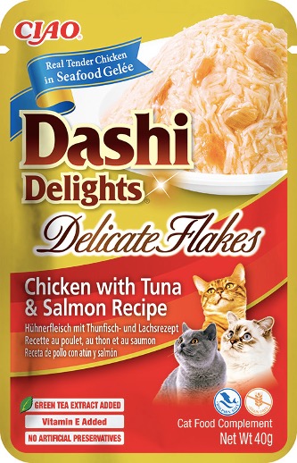 Ciao Dashi Delights Deli Flakes Chicken & Tuna & Salmon 40 g