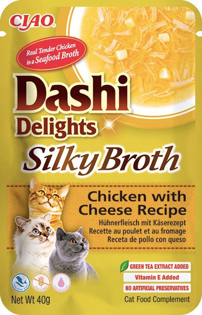 Ciao Dashi Delights Silky Broth Chicken & Cheese 40 g