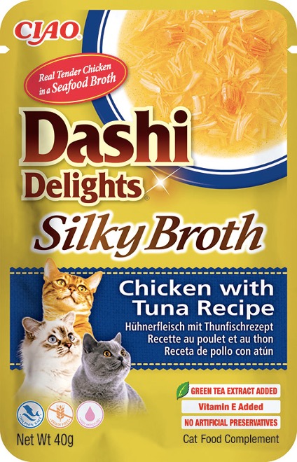 Ciao Dashi Delights Silky Broth Chicken & Tuna 40 g