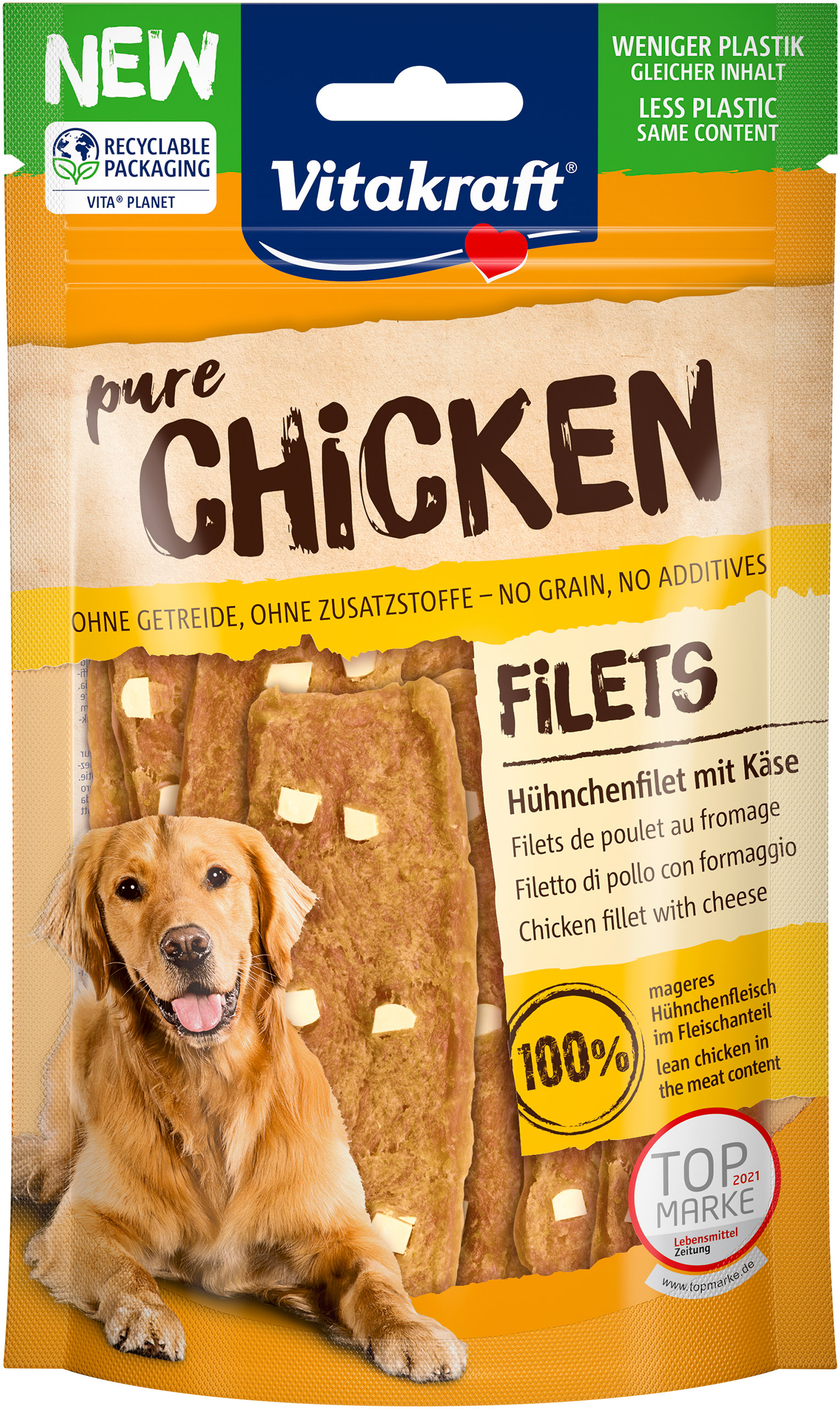 Vitakraft Chicken Fillets, kuracie so syrom, 80 g