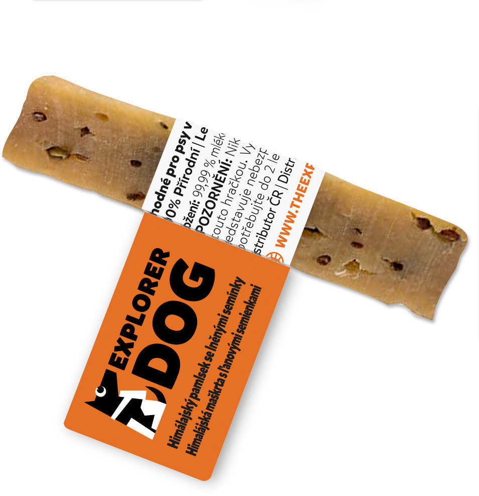 Explorer Dog Himalájska maškrta s ľanovým semienkom S