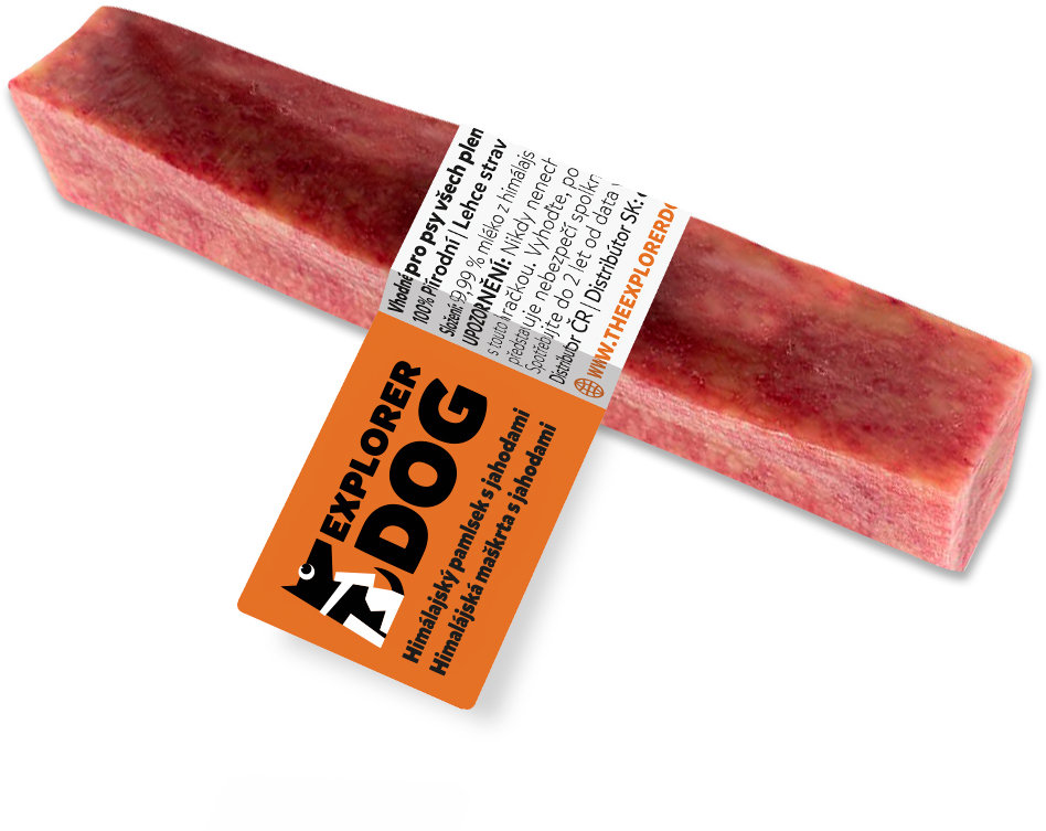 Explorer Dog Himalájska maškrta s jahodami M