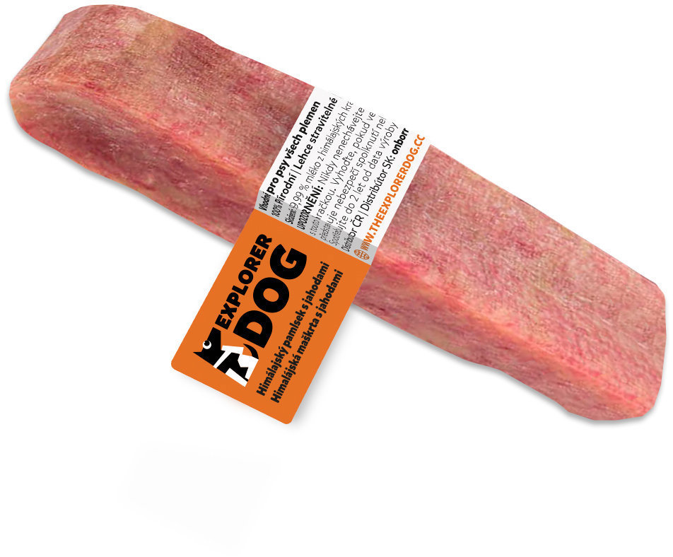Explorer Dog Himalájska maškrta s jahodami L
