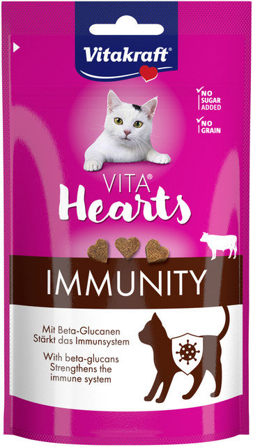 Vitakraft Vita Hearts Immunity hovädzie 3× 40 g