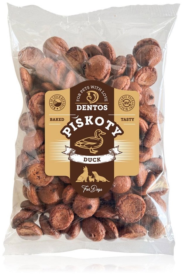 Dafiko Dentos Piškóty s kačacím mäsom 150 g