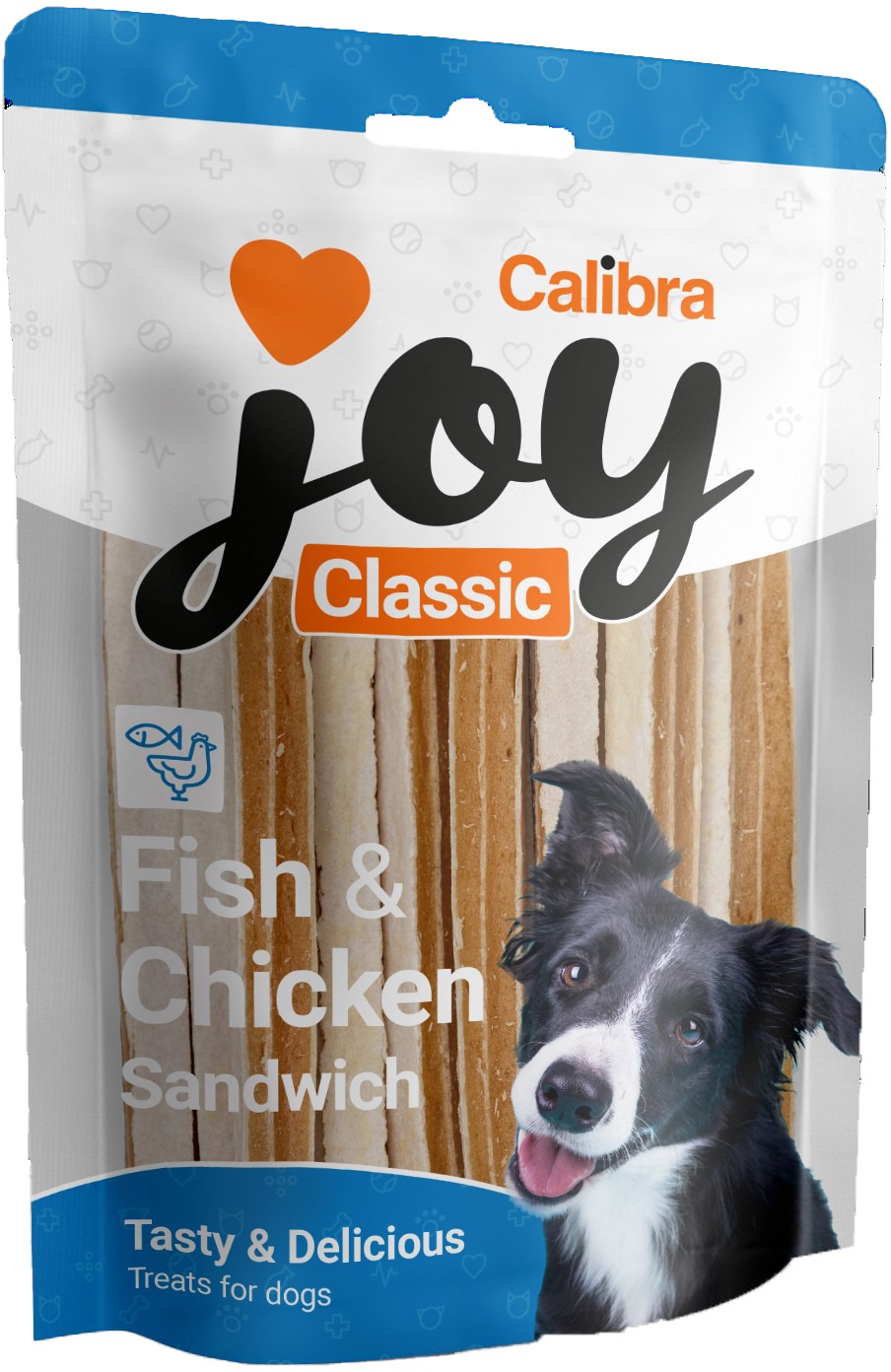Calibra Joy Dog Classic Fish & Chicken Sandwich 500 g