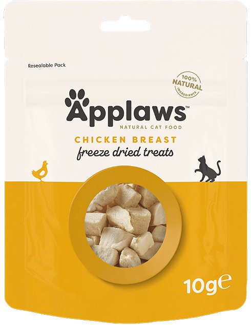 Applaws maškrty sušené mrazom kuracie prsia 10 g