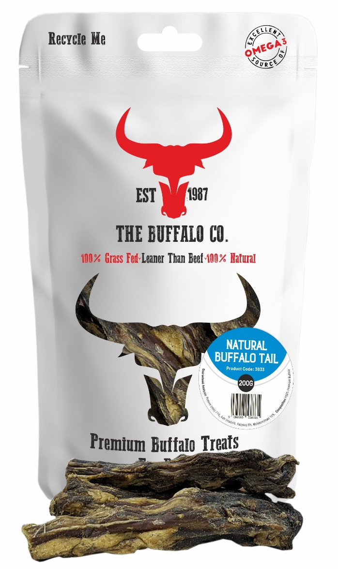 The Buffalo Sušené byvolie chvostíky 200 g