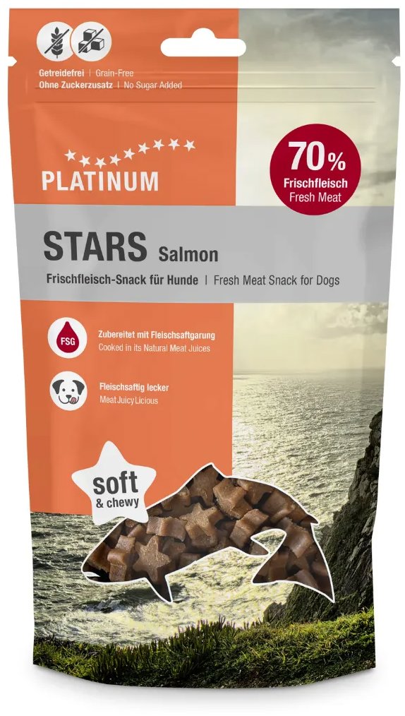 Platinum Stars Salmon 185 g