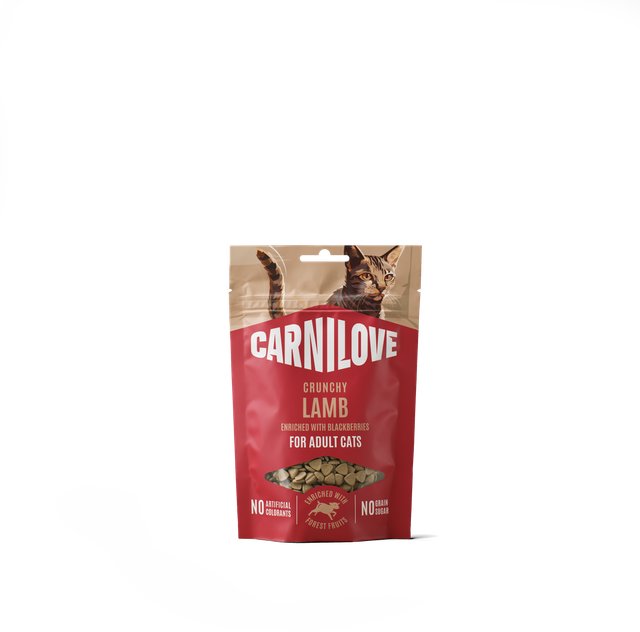 Carnilove Cat Crunchy Snack Lamb enriched with Blackberries 50 g