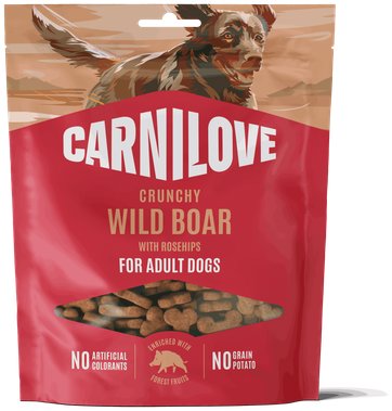 Carnilove Dog Crunchy Snack Wild Boar with Rosehips 200 g