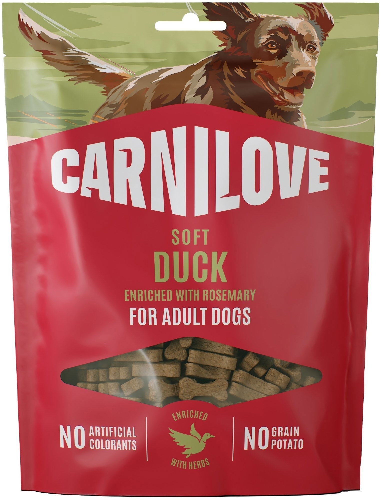 Carnilove Dog Soft Snack Duck enriched with Rosemary 200 g