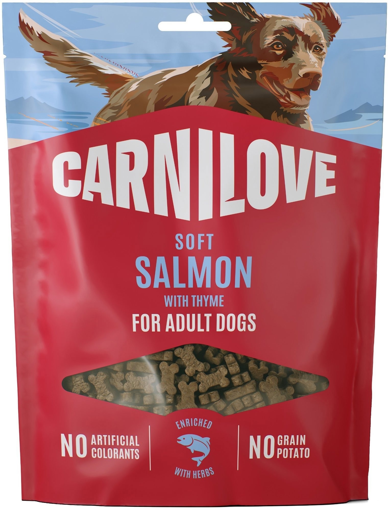Carnilove Dog Soft Snack Salmon with Thyme small bite 200 g