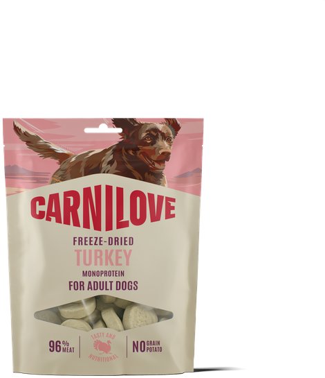 Carnilove Dog Freeze dried Turkey 60 g